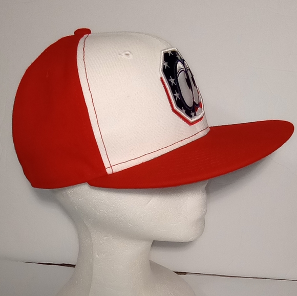 Chattanooga Lookouts Embroidered Logo MiLB 4th July Unisex Red/White Hat Cap - Picture 7 of 11